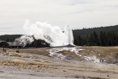 Old Faithful Yellowstone Sept 2024